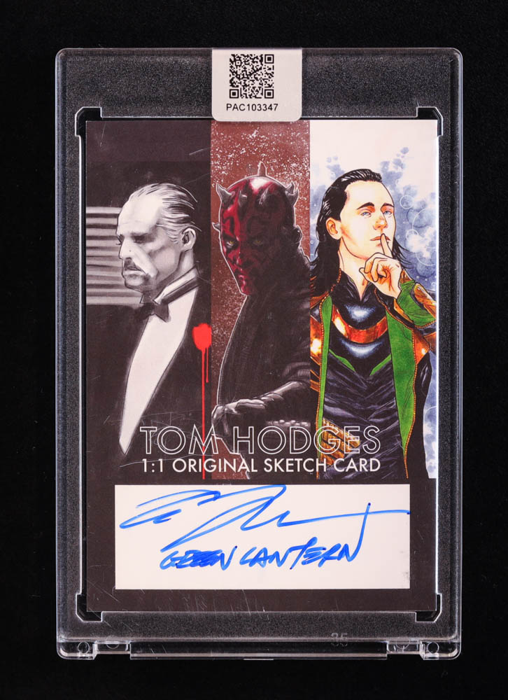 Green Lantern | DC | Original Art Sketch Card by Tom Hodges (1/1 Original Art) at PristineAuction.com Green Lantern | DC | Original Art Sketch Card by Tom Hodges (1/1 Original Art) at PristineAuction.com