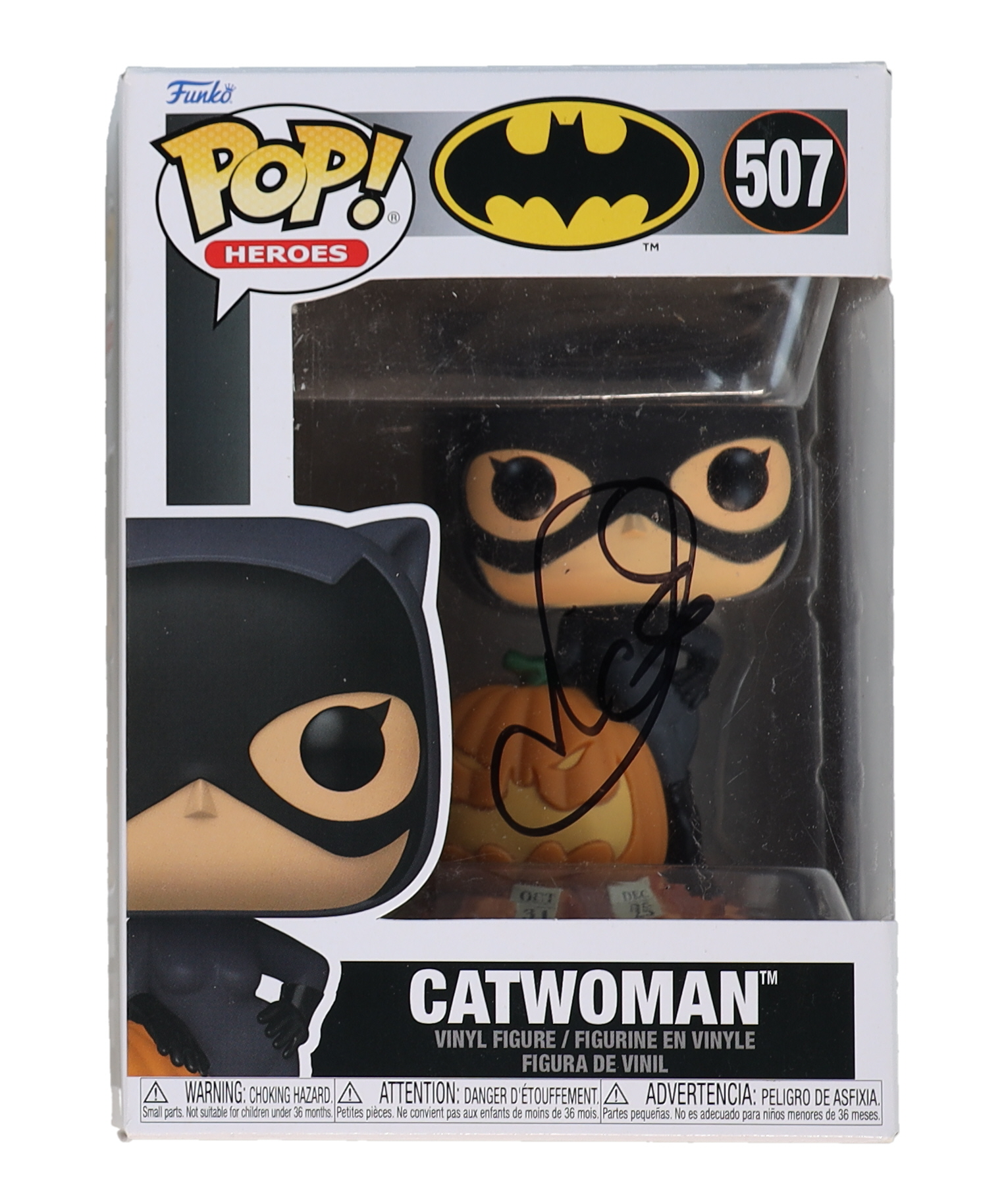 Halle Berry Signed "Batman" #507 Catwoman Funko Pop! Vinyl Figure (ACOA) at PristineAuction.com Halle Berry Signed "Batman" #507 Catwoman Funko Pop! Vinyl Figure (ACOA) at PristineAuction.com