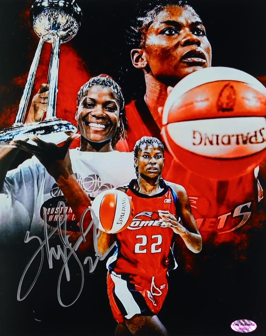 Sheryl Swoopes Signed Comets 8x10 Photo (Leaf) at PristineAuction.com Sheryl Swoopes Signed Comets 8x10 Photo (Leaf) at PristineAuction.com