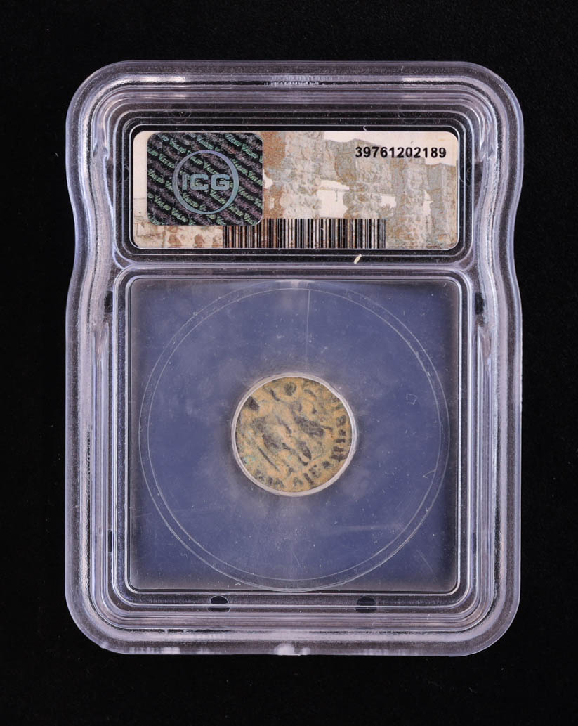 Roman Empire, 27 BC - 476 AD Bronze Coin (ICG Genuine) at PristineAuction.com Roman Empire, 27 BC - 476 AD Bronze Coin (ICG Genuine) at PristineAuction.com