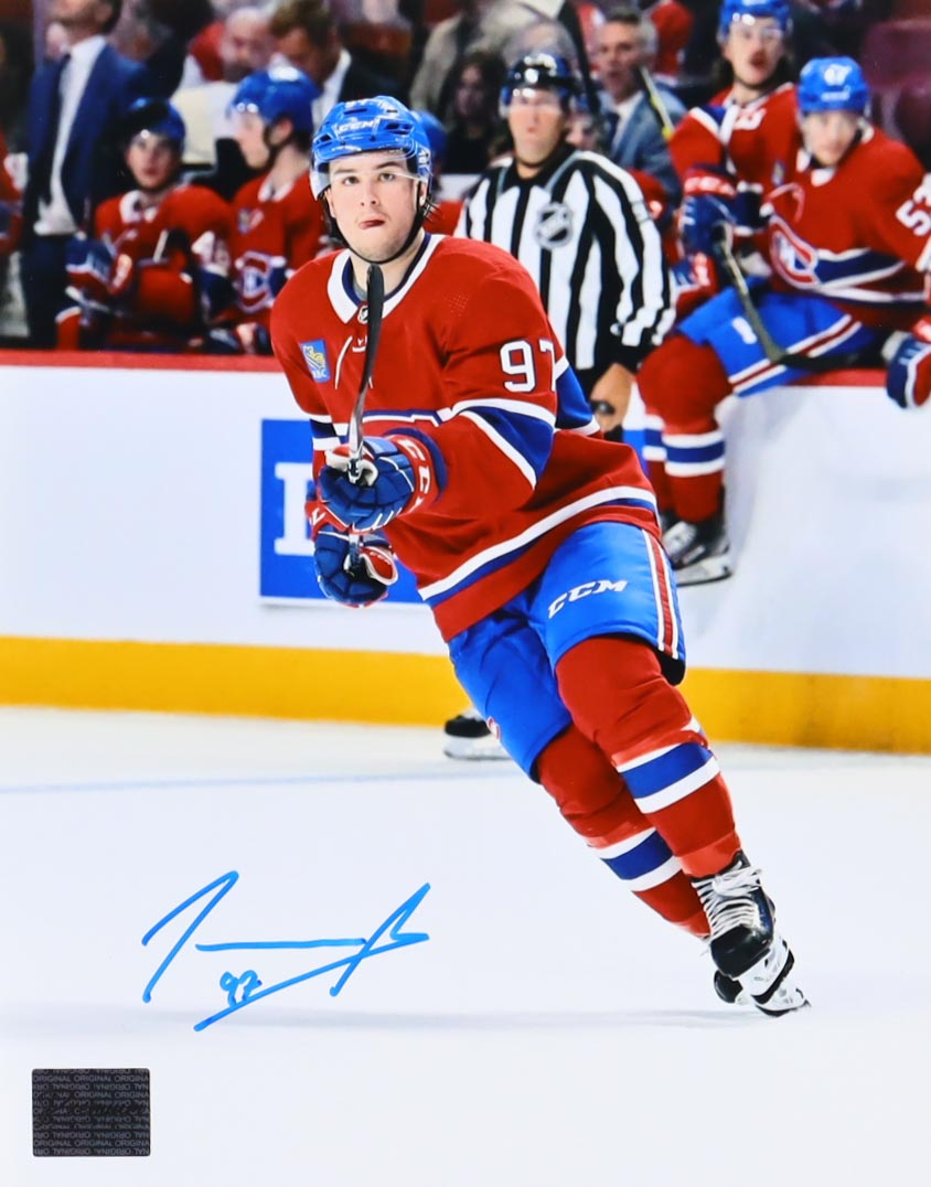 Joshua Roy Signed Canadiens 8x10 Photo (Premium Autographs) at PristineAuction.com Joshua Roy Signed Canadiens 8x10 Photo (Premium Autographs) at PristineAuction.com