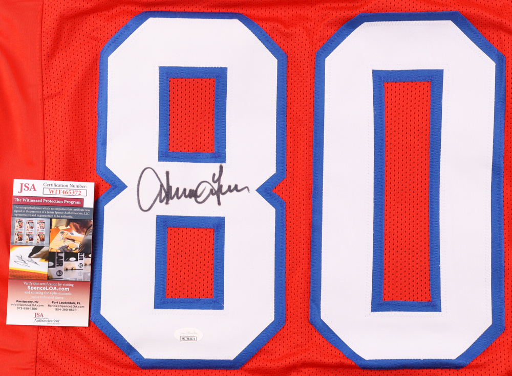 Irving Fryar Signed Jersey (JSA) at PristineAuction.com Irving Fryar Signed Jersey (JSA) at PristineAuction.com