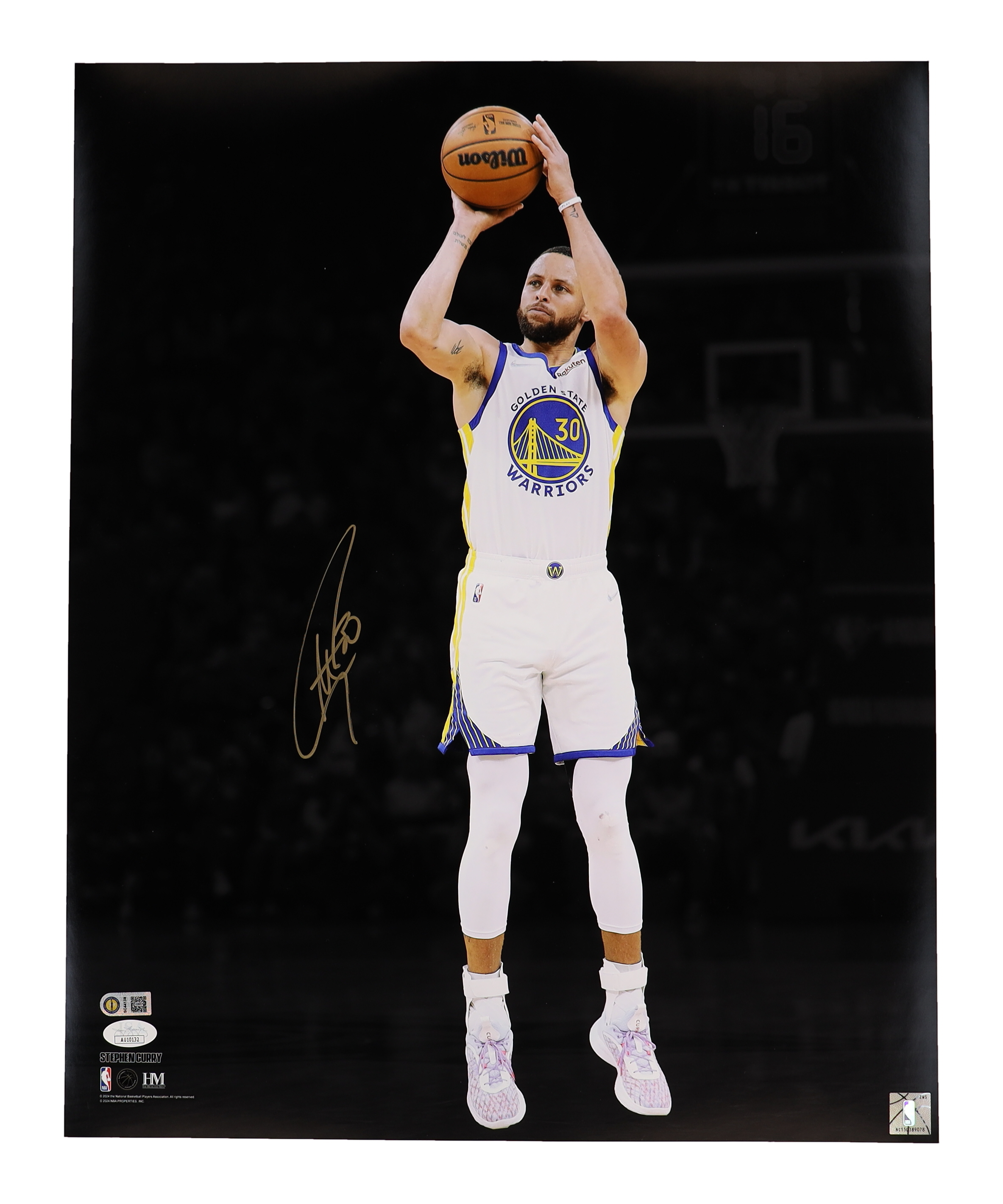 Stephen Curry Signed Warriors 16x20 Photo (JSA & Curry) at PristineAuction.com Stephen Curry Signed Warriors 16x20 Photo (JSA & Curry) at PristineAuction.com