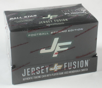 Jersey Fusion Football 2nd Edition Display Case With (10) Trading Card Boxes Each Including (1) Pack at PristineAuction.com