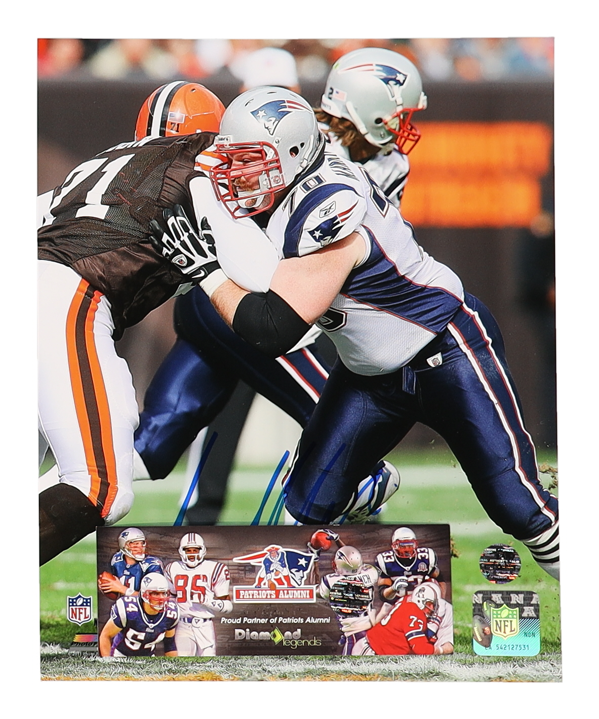 Logan Mankins Signed Patriots 8x10 Photo (Patriots Alumni) at PristineAuction.com Logan Mankins Signed Patriots 8x10 Photo (Patriots Alumni) at PristineAuction.com