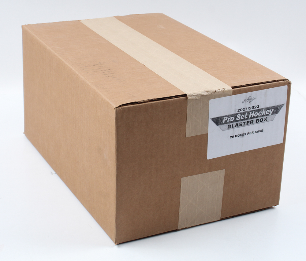 2021-22 Leaf Pro Set Hockey Blaster Box Case with (20) Boxes at PristineAuction.com 2021-22 Leaf Pro Set Hockey Blaster Box Case with (20) Boxes at PristineAuction.com