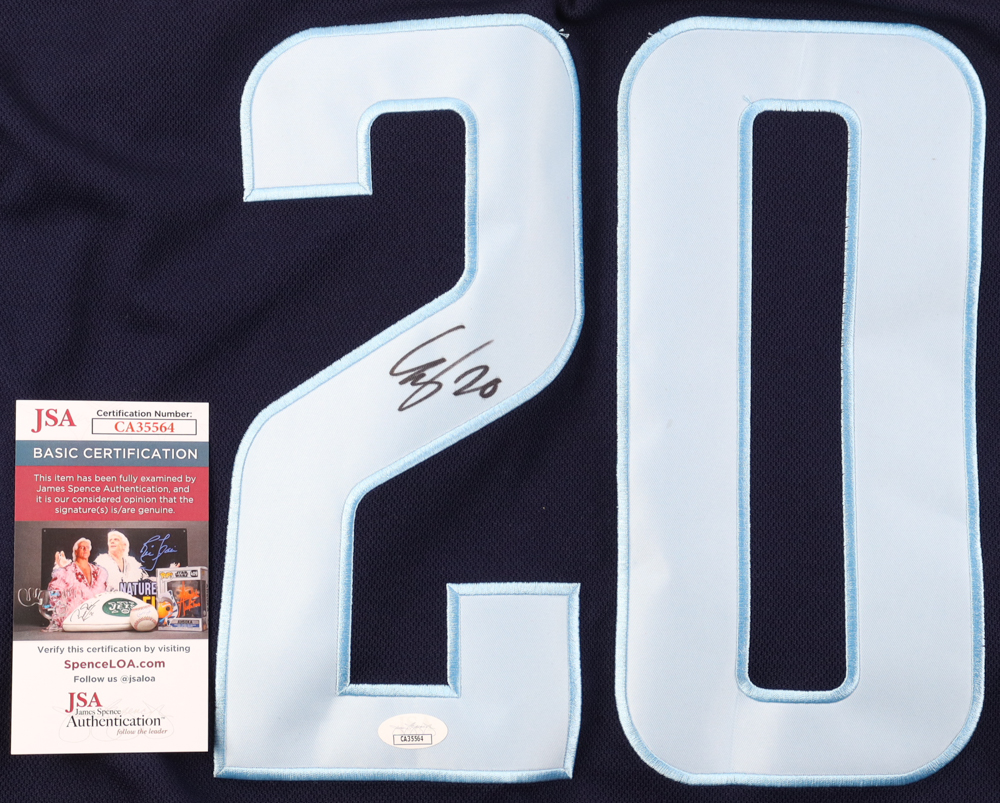 Eeli Tolvanen Signed Jersey (JSA) at PristineAuction.com Eeli Tolvanen Signed Jersey (JSA) at PristineAuction.com