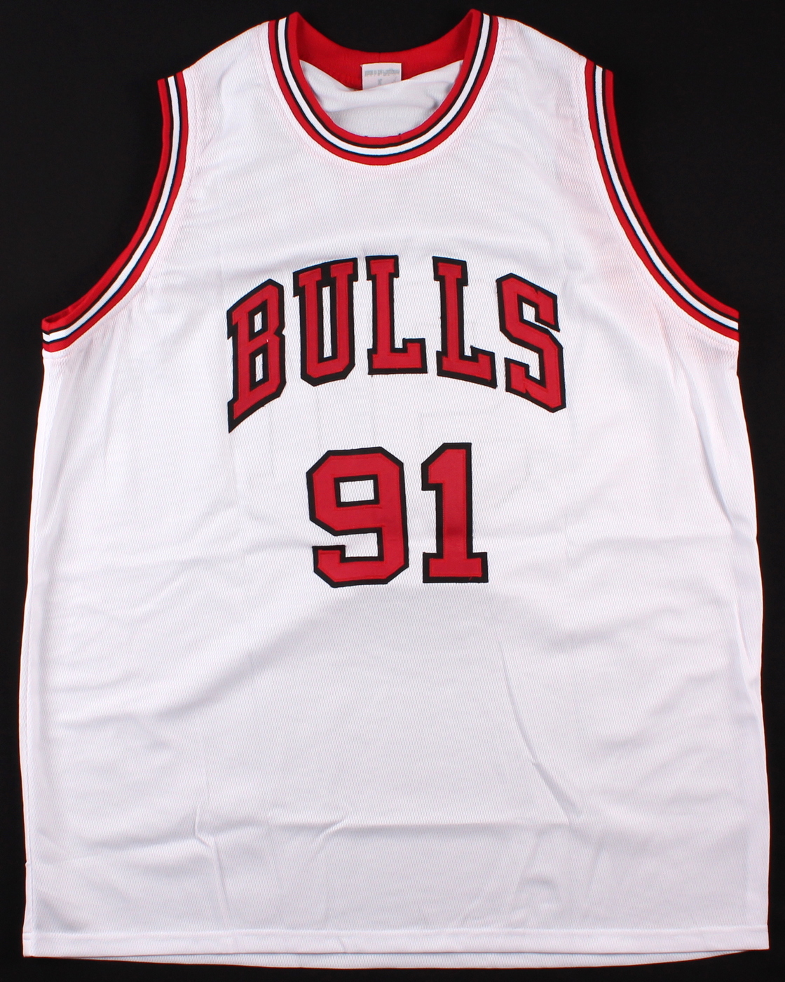 Dennis Rodman Signed Bulls Jersey (JSA COA) at PristineAuction.com Dennis Rodman Signed Bulls Jersey (JSA COA) at PristineAuction.com