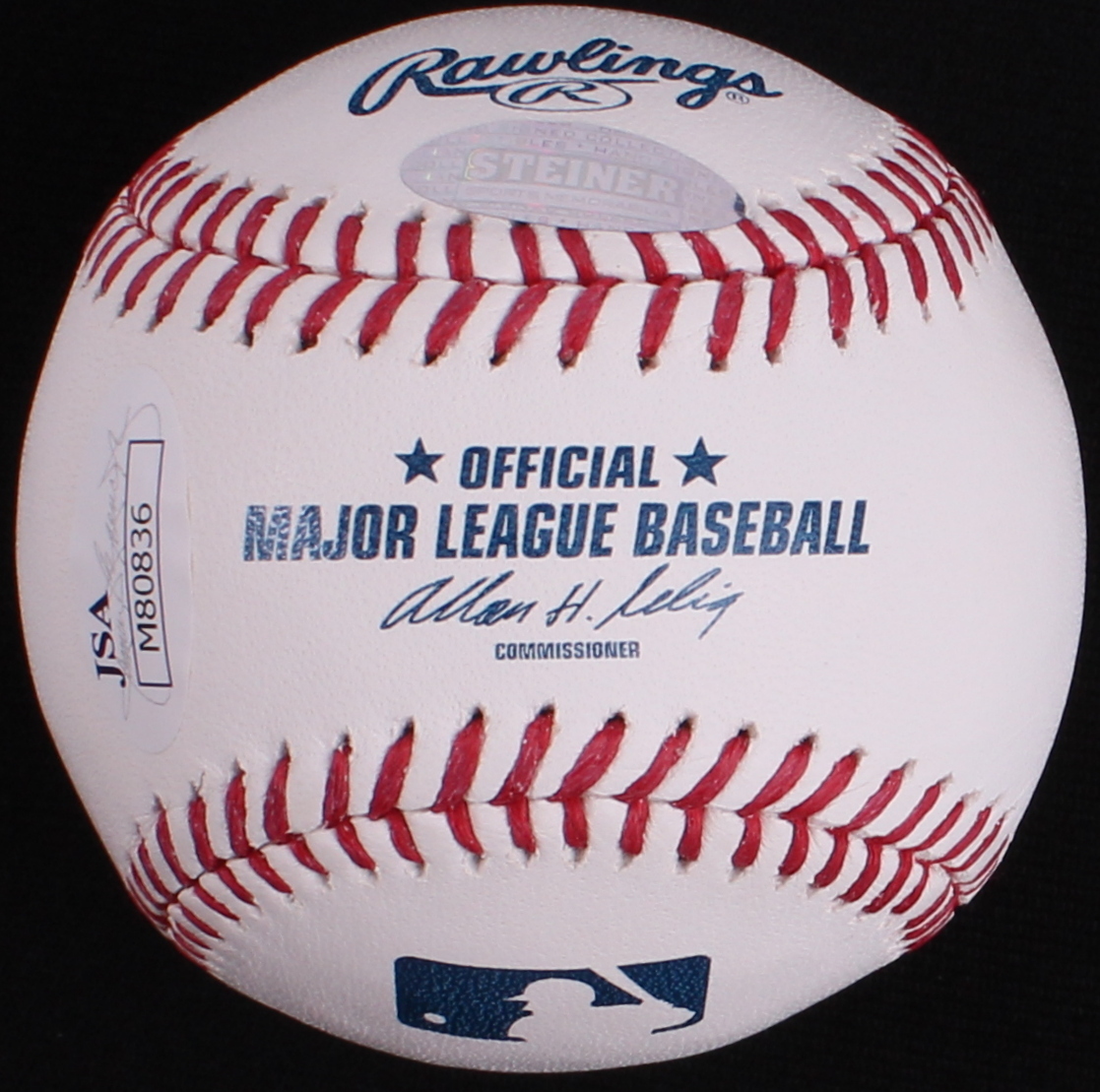 Mariano Rivera Signed OML Baseball Inscribed "652 Saves" (JSA COA & Steiner Hologram) at PristineAuction.com Mariano Rivera Signed OML Baseball Inscribed "652 Saves" (JSA COA & Steiner Hologram) at PristineAuction.com