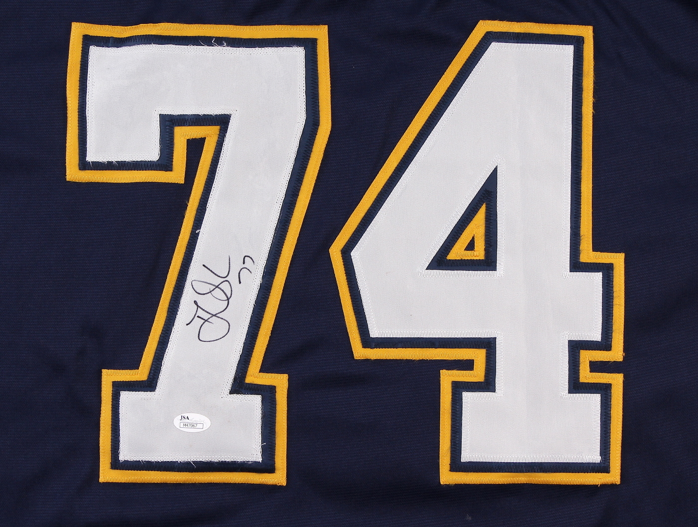 T.J. Oshie Signed Blues Jersey (JSA COA) at PristineAuction.com T.J. Oshie Signed Blues Jersey (JSA COA) at PristineAuction.com
