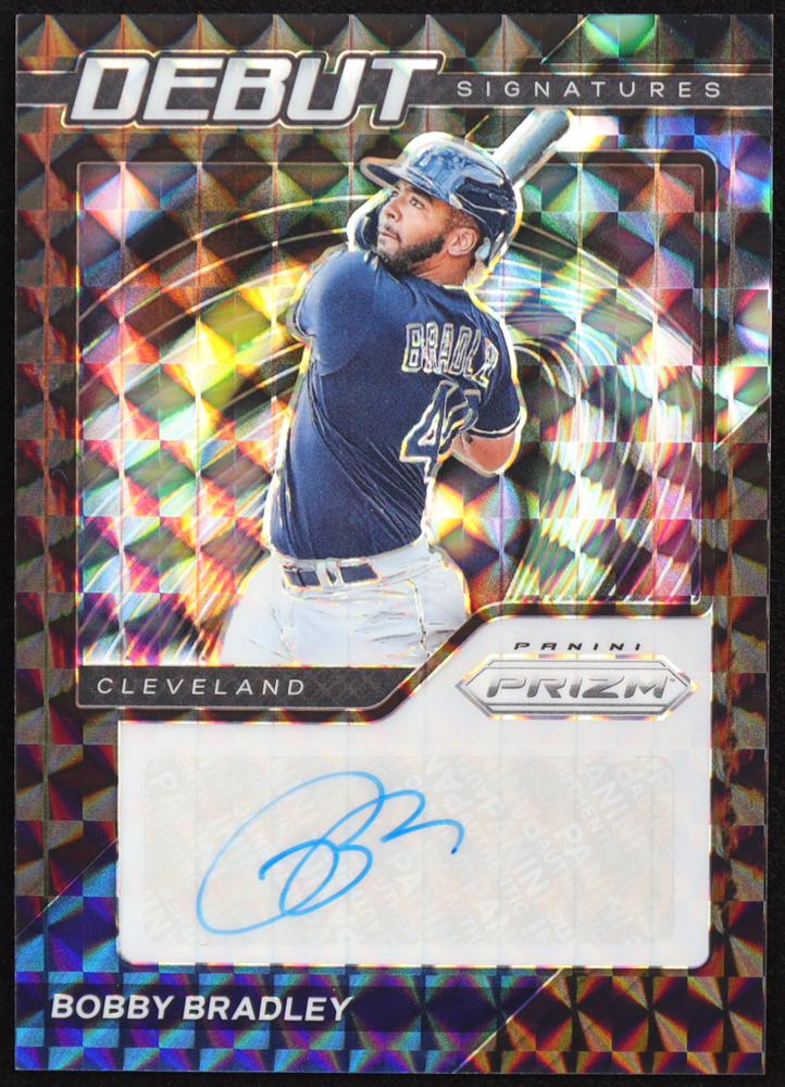 Bobby Bradley 2021 Panini Prizm Debut Signatures Prizms Mosaic #DSBB #1/1 at PristineAuction.com Bobby Bradley 2021 Panini Prizm Debut Signatures Prizms Mosaic #DSBB #1/1 at PristineAuction.com