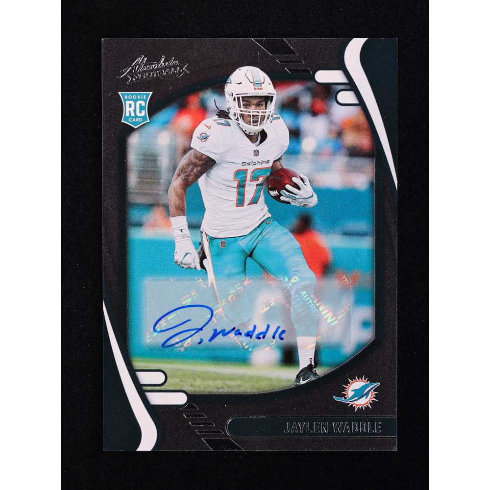 Jaylen Waddle 2021 Absolute Rookie Signatures #106 RC at PristineAuction.com