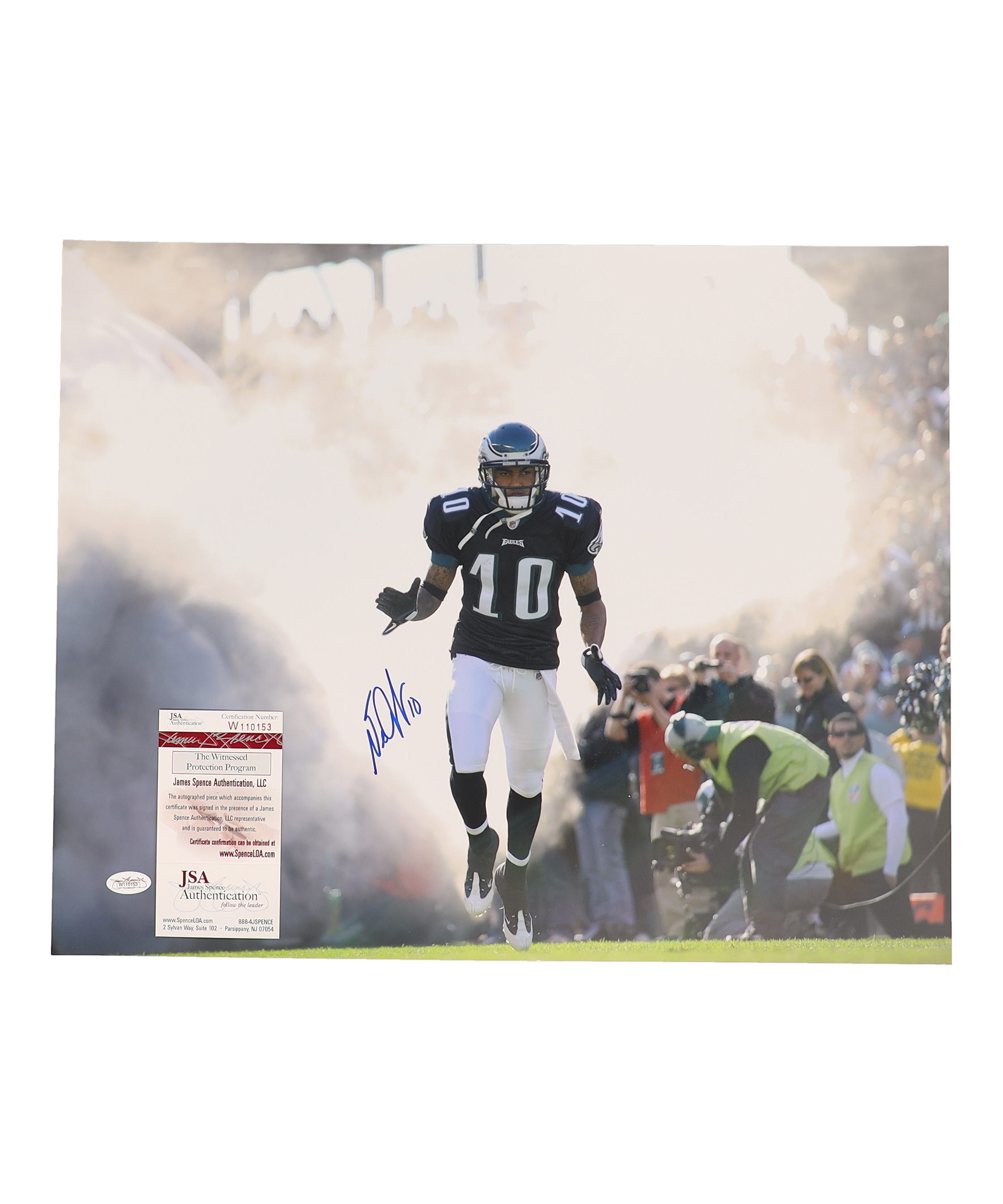 DeSean Jackson Signed Eagles 16x20 Photo (JSA) at PristineAuction.com DeSean Jackson Signed Eagles 16x20 Photo (JSA) at PristineAuction.com