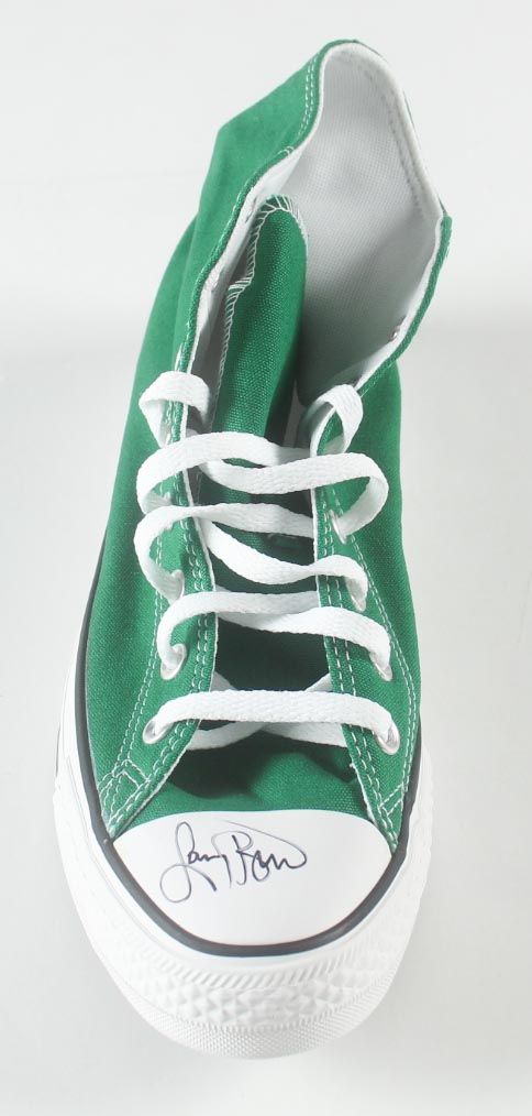 Larry Bird Signed Converse Basketball Shoe (Bird & Schwartz) at PristineAuction.com Larry Bird Signed Converse Basketball Shoe (Bird & Schwartz) at PristineAuction.com