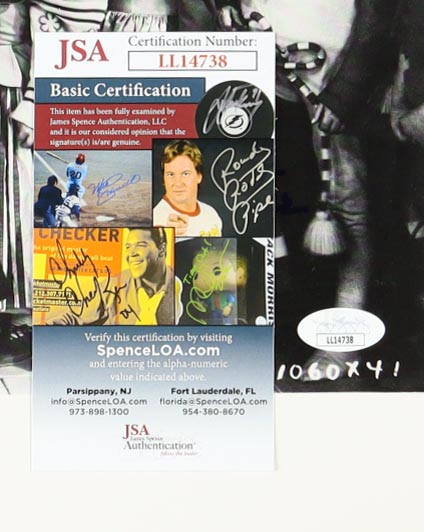 Mickey Carroll, Karl Slover & Jerry Maren Signed "The Wizard of Oz" 16x20 Photo Inscribed "Munchkin", "Lollipop Kid" & "1st Trumpeter" (JSA) at PristineAuction.com Mickey Carroll, Karl Slover & Jerry Maren Signed "The Wizard of Oz" 16x20 Photo Inscribed "Munchkin", "Lollipop Kid" & "1st Trumpeter" (JSA) at PristineAuction.com