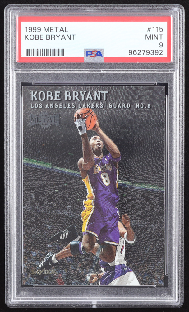Kobe Bryant 1999-00 Metal #115 (PSA 9) at PristineAuction.com Kobe Bryant 1999-00 Metal #115 (PSA 9) at PristineAuction.com