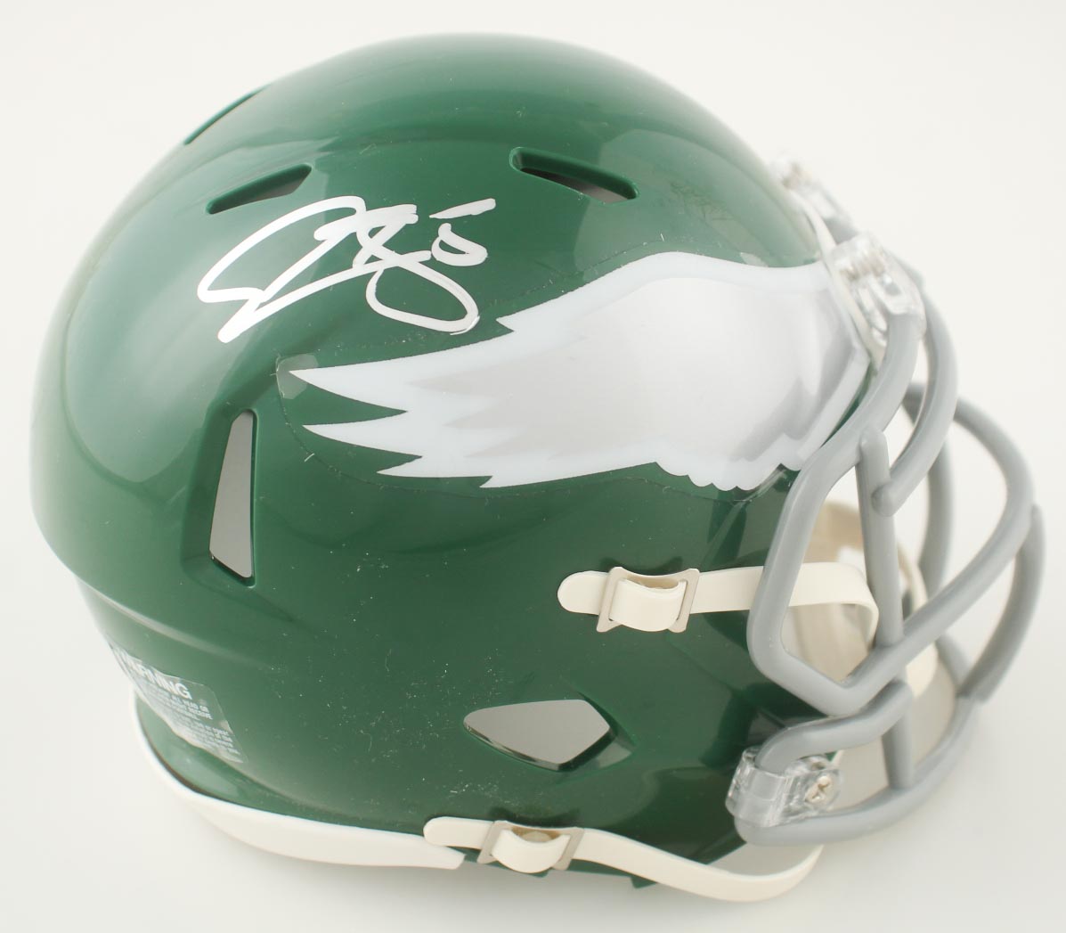 Donovan McNabb Signed Eagles Speed Mini Helmet (PIA) at PristineAuction.com Donovan McNabb Signed Eagles Speed Mini Helmet (PIA) at PristineAuction.com