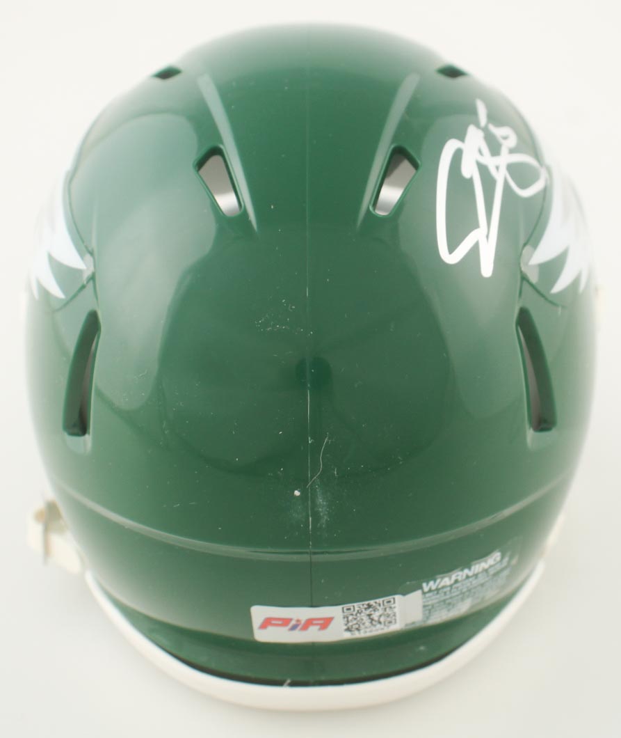 Donovan McNabb Signed Eagles Speed Mini Helmet (PIA) at PristineAuction.com Donovan McNabb Signed Eagles Speed Mini Helmet (PIA) at PristineAuction.com