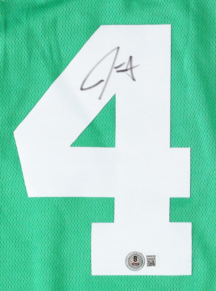 Jrue Holiday Signed Jersey (Beckett) at PristineAuction.com Jrue Holiday Signed Jersey (Beckett) at PristineAuction.com