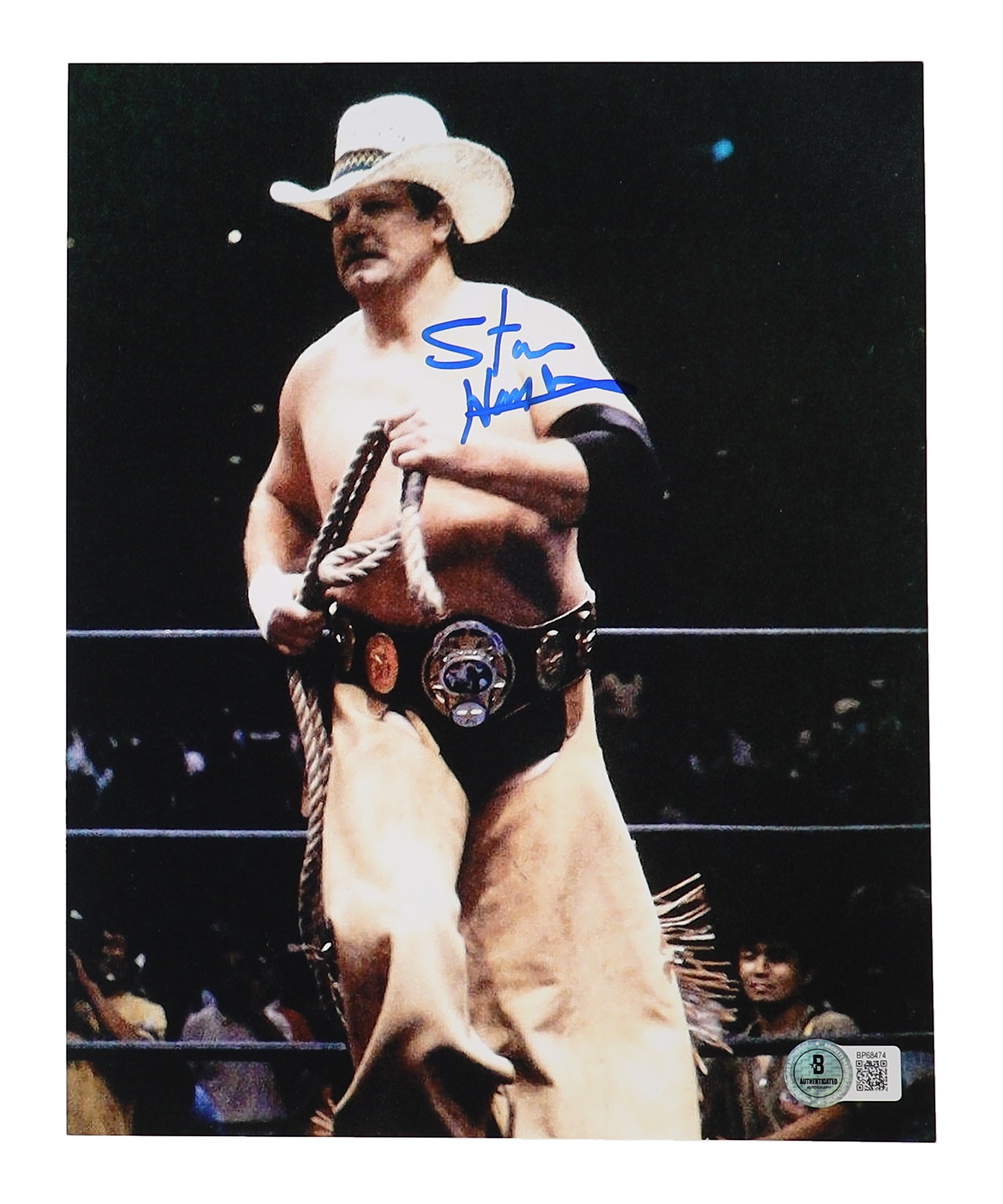 Stan Hansen Signed WWE 8x10 Photo (Beckett) at PristineAuction.com Stan Hansen Signed WWE 8x10 Photo (Beckett) at PristineAuction.com
