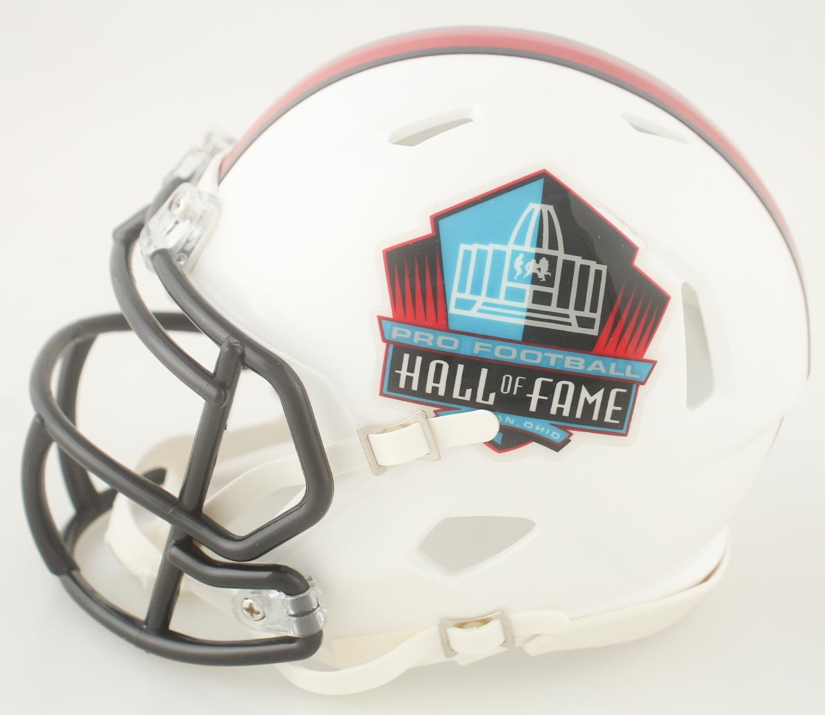 Frank Gore Signed Pro Football Hall of Fame Speed Mini Helmet (Beckett) at PristineAuction.com Frank Gore Signed Pro Football Hall of Fame Speed Mini Helmet (Beckett) at PristineAuction.com