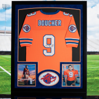 Adam Sandler Signed "The Waterboy" Custom Framed Jersey Display (JSA) at PristineAuction.com