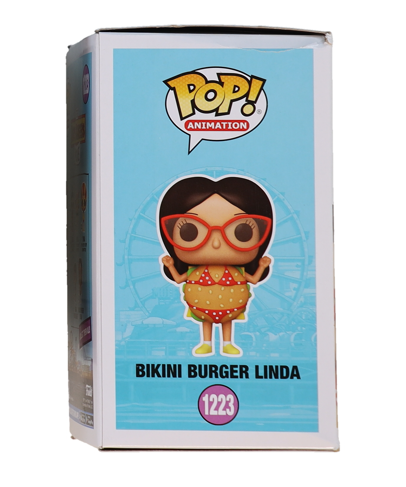 John Roberts Signed "The Bob's Burgers Movie" #1223 Bikini Burger Linda Funko Pop! Vinyl Figure (ACOA) at PristineAuction.com John Roberts Signed "The Bob's Burgers Movie" #1223 Bikini Burger Linda Funko Pop! Vinyl Figure (ACOA) at PristineAuction.com