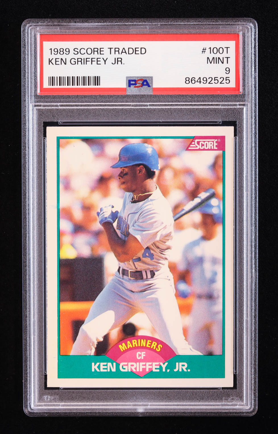 Ken Griffey Jr. 1989 Score Rookie/Traded #100T RC (PSA 9) at PristineAuction.com Ken Griffey Jr. 1989 Score Rookie/Traded #100T RC (PSA 9) at PristineAuction.com