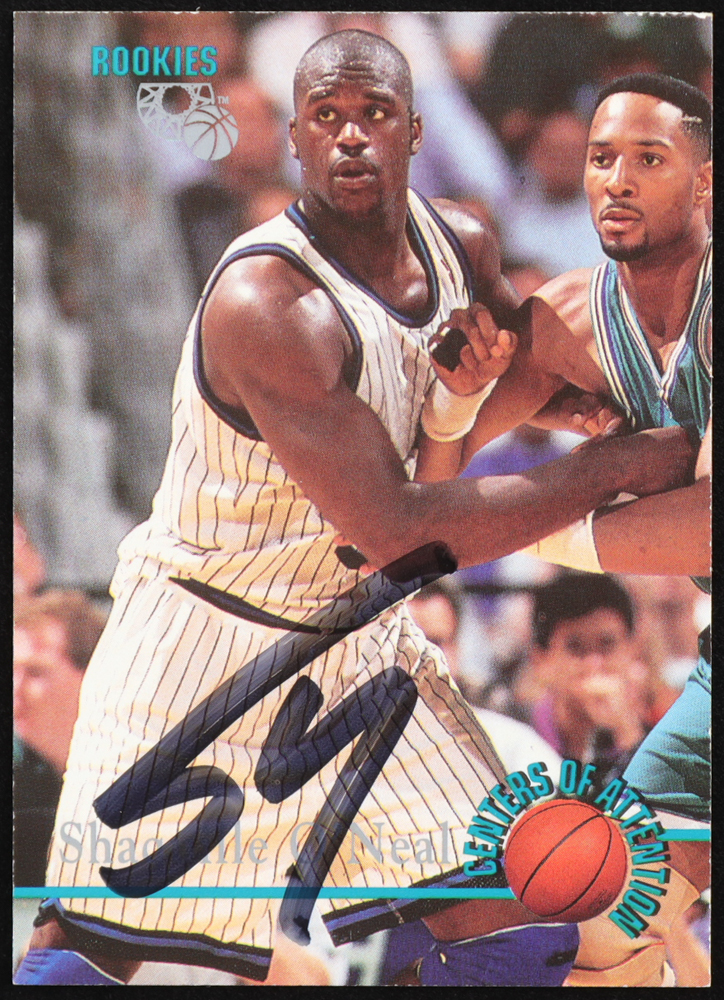 Shaquille O'Neal Signed 1995 Classic #105 CA (PIA) at PristineAuction.com Shaquille O'Neal Signed 1995 Classic #105 CA (PIA) at PristineAuction.com