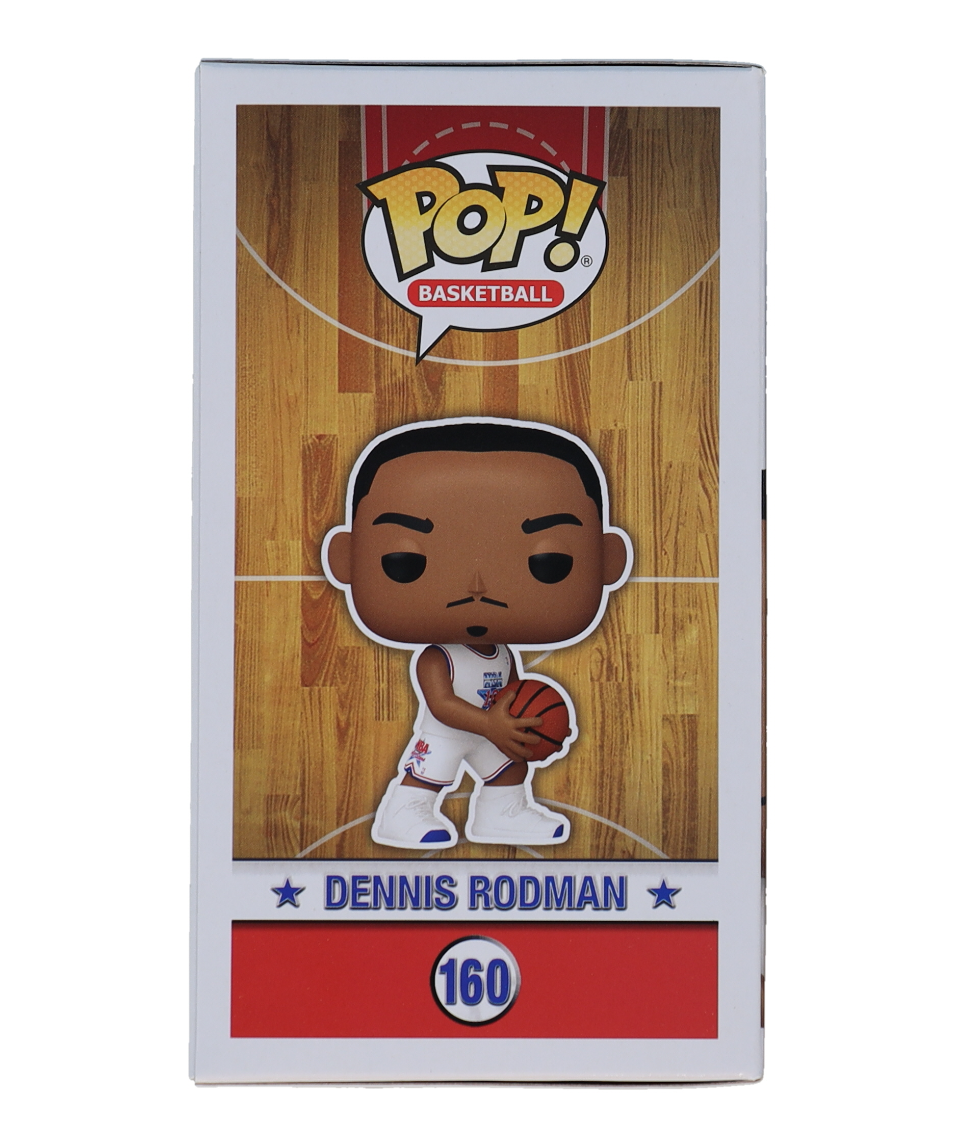 Dennis Rodman Signed "NBA All-Stars" #160 Funko Pop! Vinyl Figure (PIA) at PristineAuction.com Dennis Rodman Signed "NBA All-Stars" #160 Funko Pop! Vinyl Figure (PIA) at PristineAuction.com