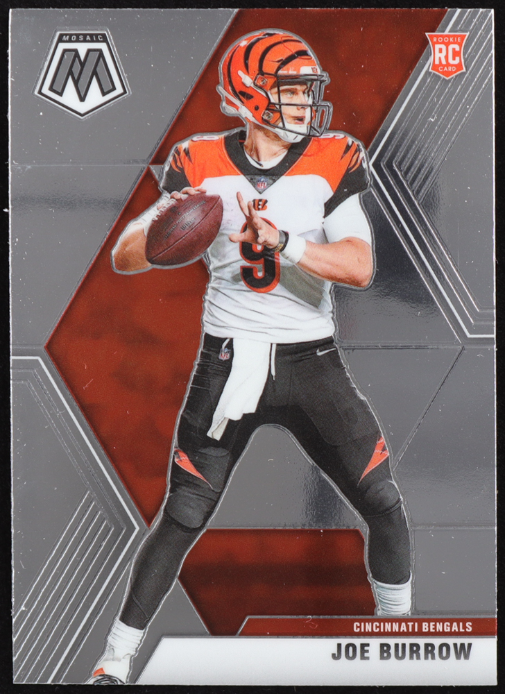 Joe Burrow 2020 Panini Mosaic #201 RC at PristineAuction.com Joe Burrow 2020 Panini Mosaic #201 RC at PristineAuction.com