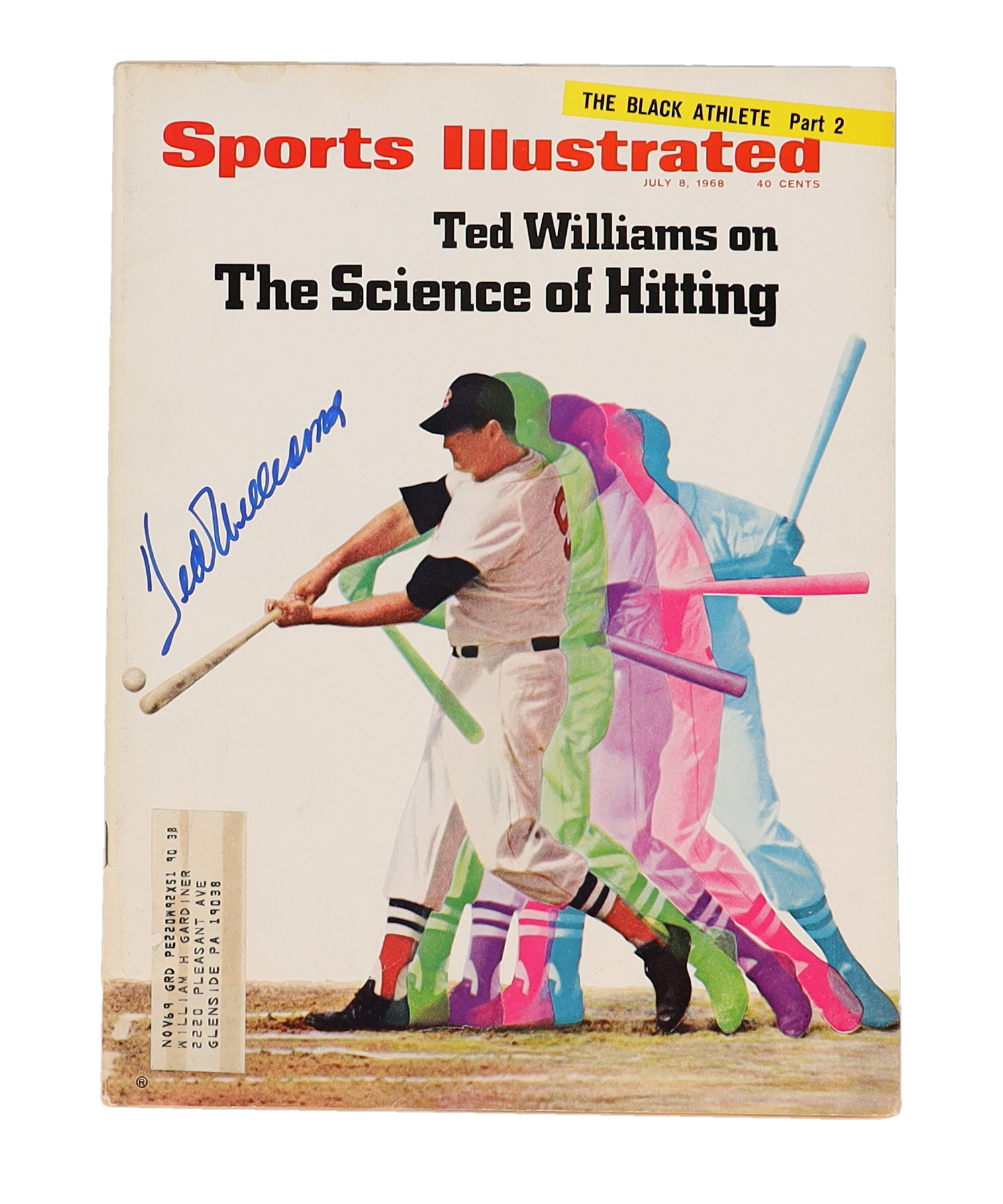 Ted Williams Signed 1968 Sports Illustrated Magazine (Beckett) at PristineAuction.com Ted Williams Signed 1968 Sports Illustrated Magazine (Beckett) at PristineAuction.com