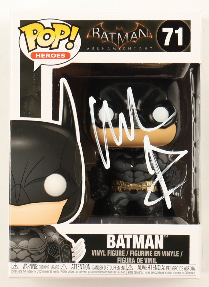 Christian Bale Signed "Batman: Arkham Knight" #71 Batman Funko Pop! Vinyl Figure (PSA) at PristineAuction.com Christian Bale Signed "Batman: Arkham Knight" #71 Batman Funko Pop! Vinyl Figure (PSA) at PristineAuction.com