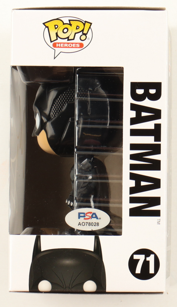 Christian Bale Signed "Batman: Arkham Knight" #71 Batman Funko Pop! Vinyl Figure (PSA) at PristineAuction.com Christian Bale Signed "Batman: Arkham Knight" #71 Batman Funko Pop! Vinyl Figure (PSA) at PristineAuction.com