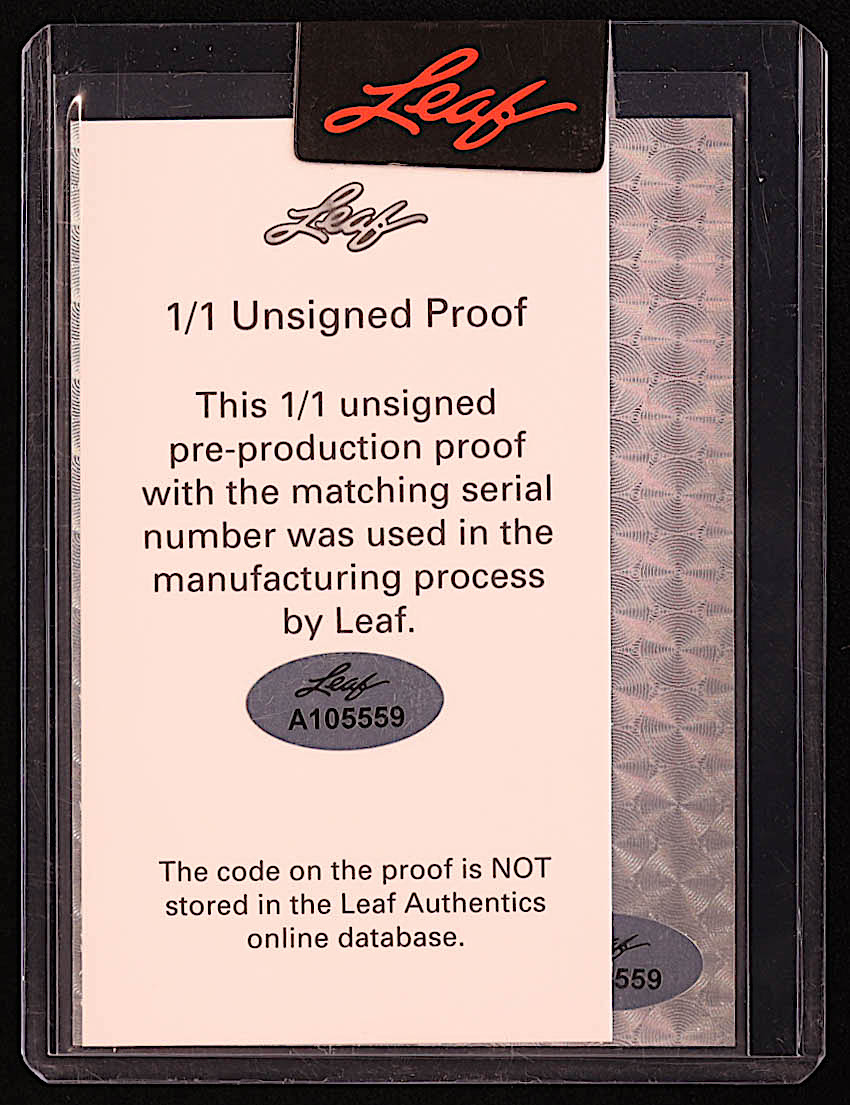 Joe Torre 2023 Leaf Vibrance Red Flood Pre-Production Proof #NNO #1/1 at PristineAuction.com Joe Torre 2023 Leaf Vibrance Red Flood Pre-Production Proof #NNO #1/1 at PristineAuction.com