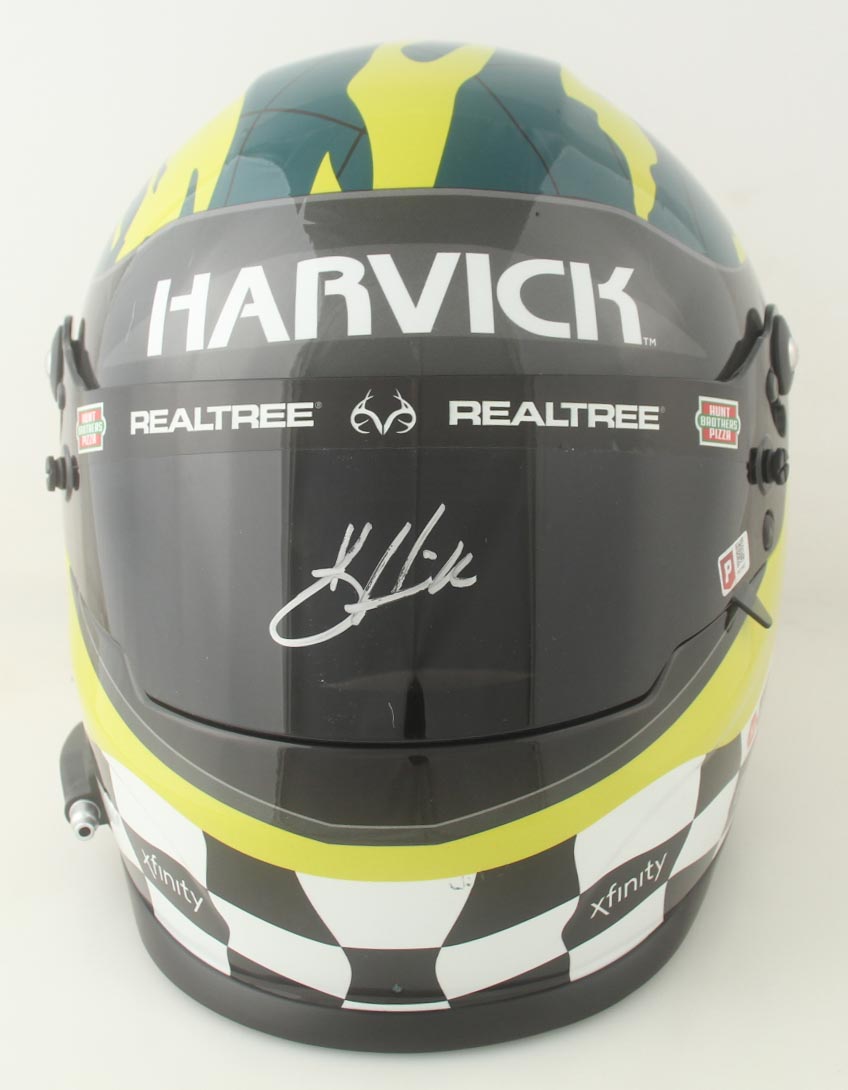 Kevin Harvick Signed NASCAR Throwback Full-Size Helmet (PA) at PristineAuction.com Kevin Harvick Signed NASCAR Throwback Full-Size Helmet (PA) at PristineAuction.com