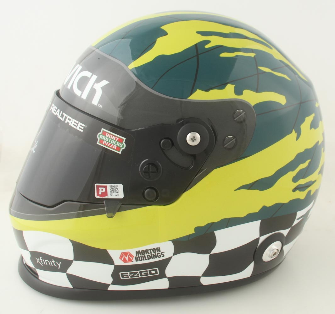 Kevin Harvick Signed NASCAR Throwback Full-Size Helmet (PA) at PristineAuction.com Kevin Harvick Signed NASCAR Throwback Full-Size Helmet (PA) at PristineAuction.com
