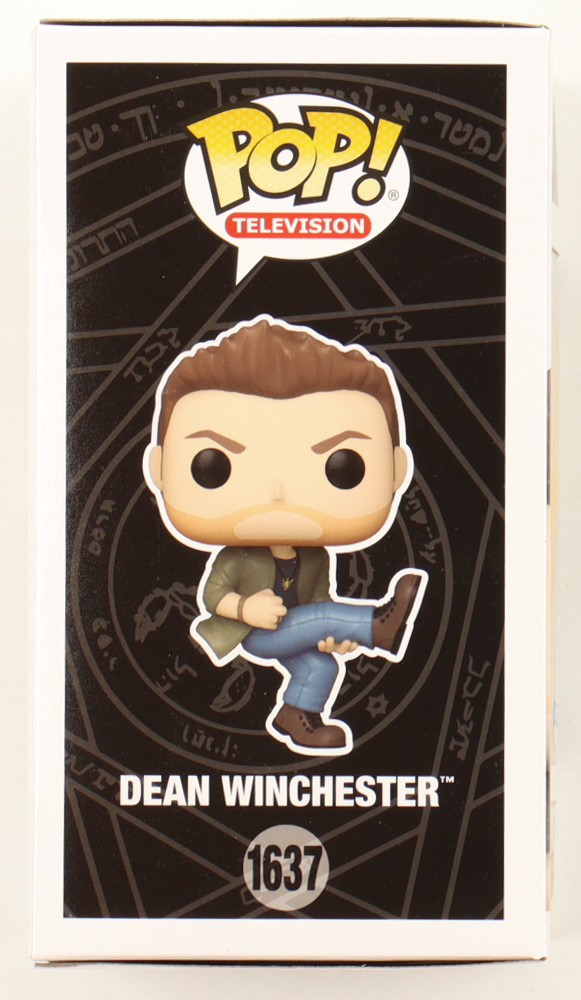 Jensen Ackles Signed "Supernatural: Join The Hunt" Dean Winchester #1637 Funko Pop! Vinyl Figure (Beckett) at PristineAuction.com Jensen Ackles Signed "Supernatural: Join The Hunt" Dean Winchester #1637 Funko Pop! Vinyl Figure (Beckett) at PristineAuction.com