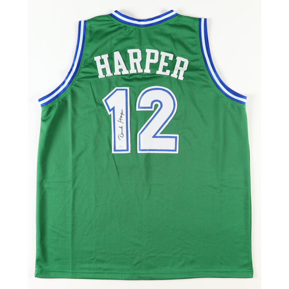 Derek Harper Signed Jersey (JSA) at PristineAuction.com