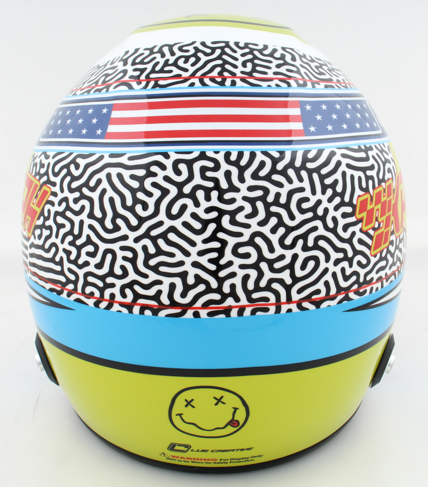 Keelan Harvick Signed NASCAR 2023 Hunt Brothers Pizza Full-Size Helmet (PA) at PristineAuction.com Keelan Harvick Signed NASCAR 2023 Hunt Brothers Pizza Full-Size Helmet (PA) at PristineAuction.com