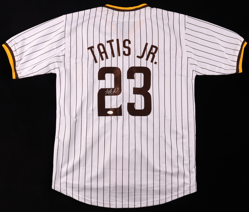 Fernando Tatis Jr. Signed Jersey (JSA) at PristineAuction.com Fernando Tatis Jr. Signed Jersey (JSA) at PristineAuction.com