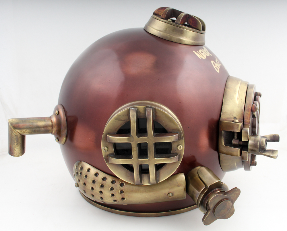 Robert O'Neill Signed Vintage Navy SEAL Frogman Helmet Inscribed "Never Quit!" (PSA) at PristineAuction.com Robert O'Neill Signed Vintage Navy SEAL Frogman Helmet Inscribed "Never Quit!" (PSA) at PristineAuction.com