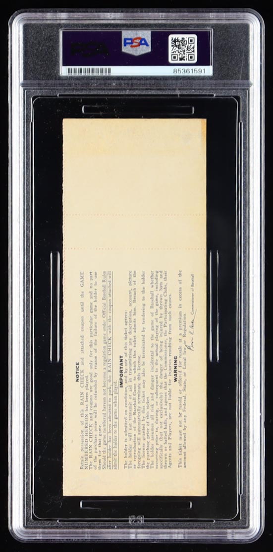 Nolan Ryan Signed 1969 World Series Astrodome Game 5 Ticket (PSA | Auto 10) at PristineAuction.com Nolan Ryan Signed 1969 World Series Astrodome Game 5 Ticket (PSA | Auto 10) at PristineAuction.com
