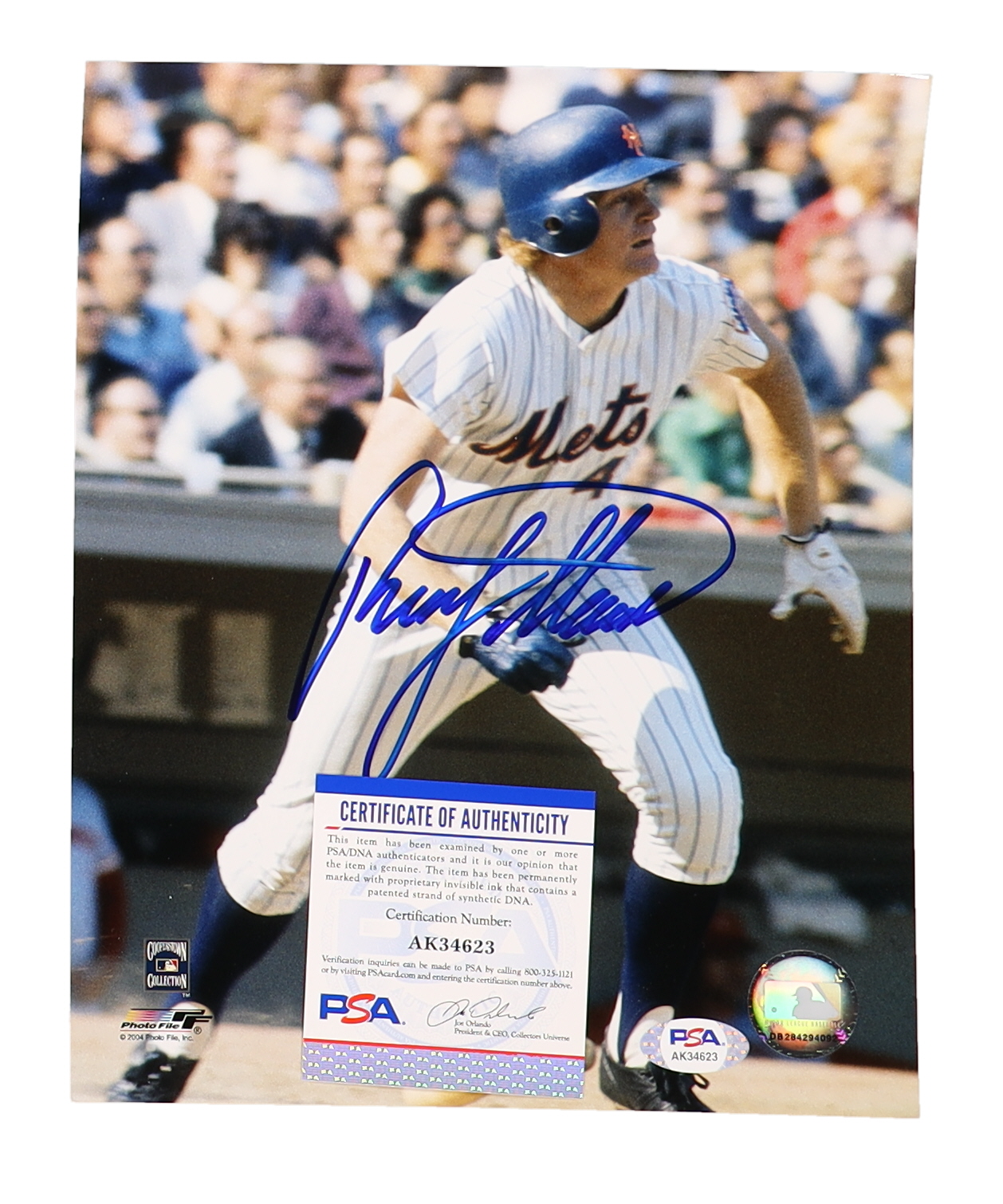 Rusty Staub Signed Mets 8x10 Photo (PSA) at PristineAuction.com Rusty Staub Signed Mets 8x10 Photo (PSA) at PristineAuction.com