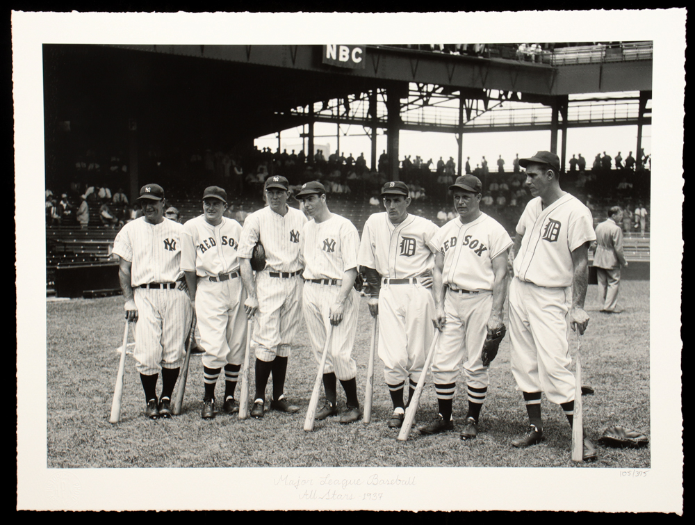 Historical Photo Archive - "Major League Baseball All Stars - 1937" Limited Edition 16.5x22 Fine Art Giclee on Paper #105/375 at PristineAuction.com Historical Photo Archive - "Major League Baseball All Stars - 1937" Limited Edition 16.5x22 Fine Art Giclee on Paper #105/375 at PristineAuction.com