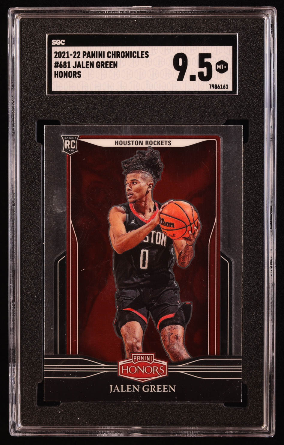 Stephen Curry 2021-22 Panini Chronicles #681 RC / Honors (SGC 9.5) at PristineAuction.com Stephen Curry 2021-22 Panini Chronicles #681 RC / Honors (SGC 9.5) at PristineAuction.com