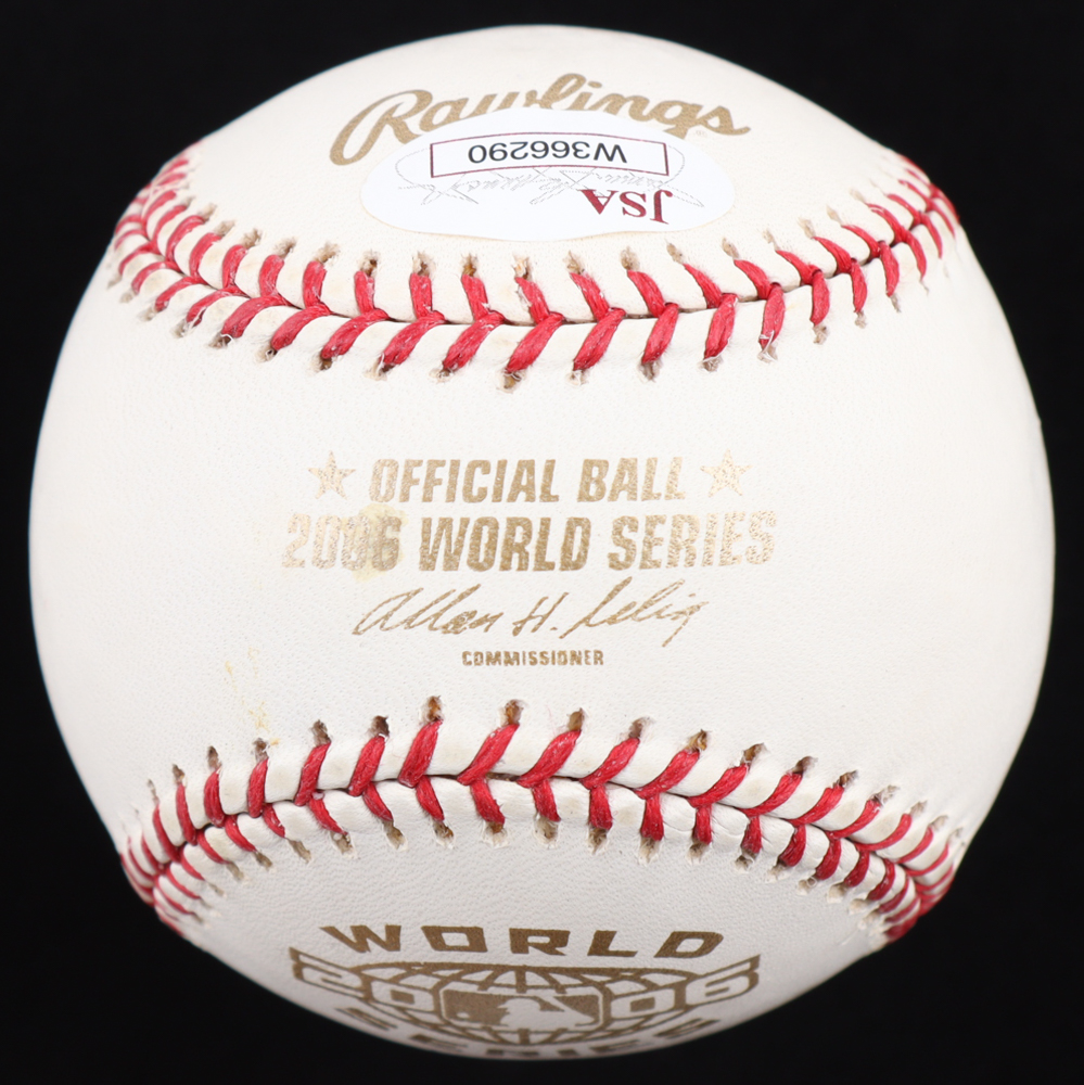 So Taguchi Signed 2006 World Series Baseball Inscribed "06 WS Champs" (JSA) at PristineAuction.com So Taguchi Signed 2006 World Series Baseball Inscribed "06 WS Champs" (JSA) at PristineAuction.com