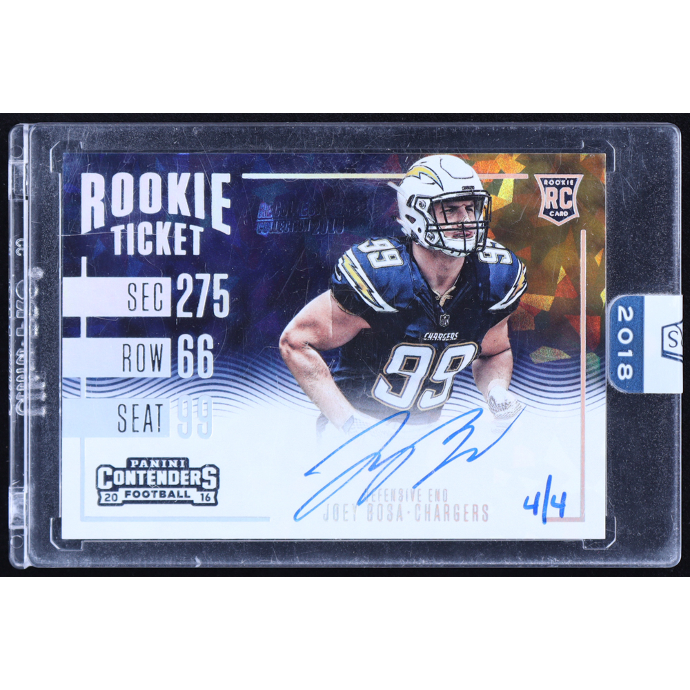 Joey Bosa 2016 Panini Contenders Honors #364 Autograph SP EXCH #4/4 RC at PristineAuction.com