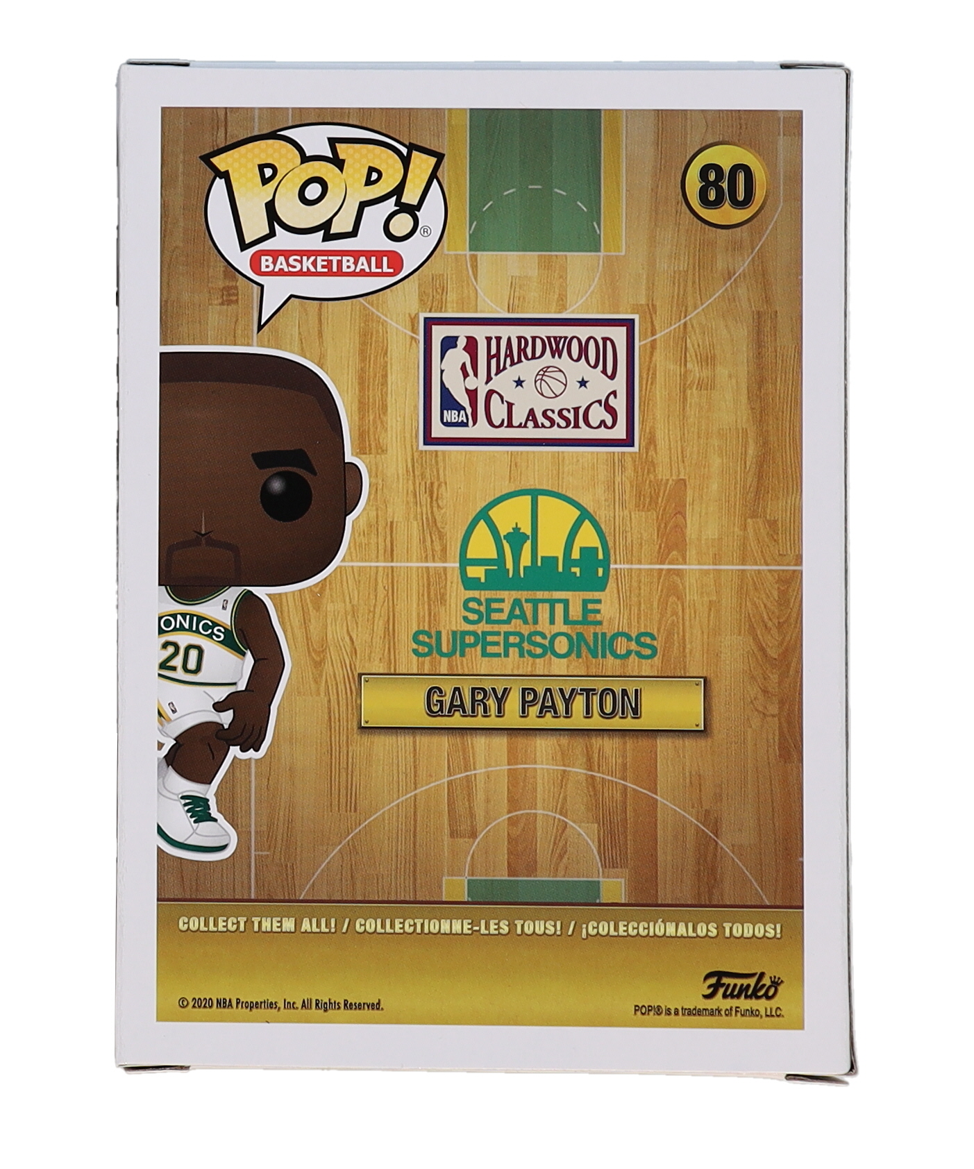 Gary Payton Signed "Supersonics" #80 Funko Pop! Vinyl Figure (Beckett) at PristineAuction.com Gary Payton Signed "Supersonics" #80 Funko Pop! Vinyl Figure (Beckett) at PristineAuction.com