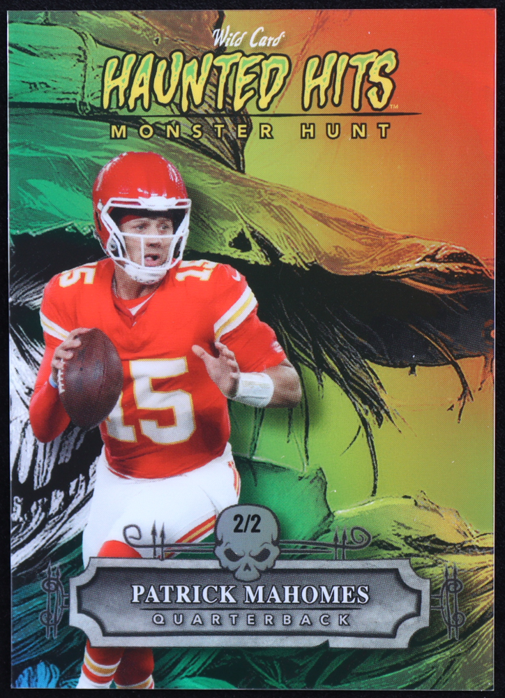 Patrick Mahomes II 2024 Wild Card Haunted Hits Monster Hunt